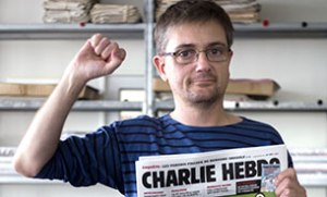 Stephane Charbonnier editorial director of Charlie Hebdo